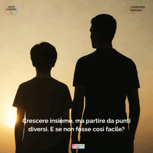 Due fratelli, uno adottato e uno figlio naturale